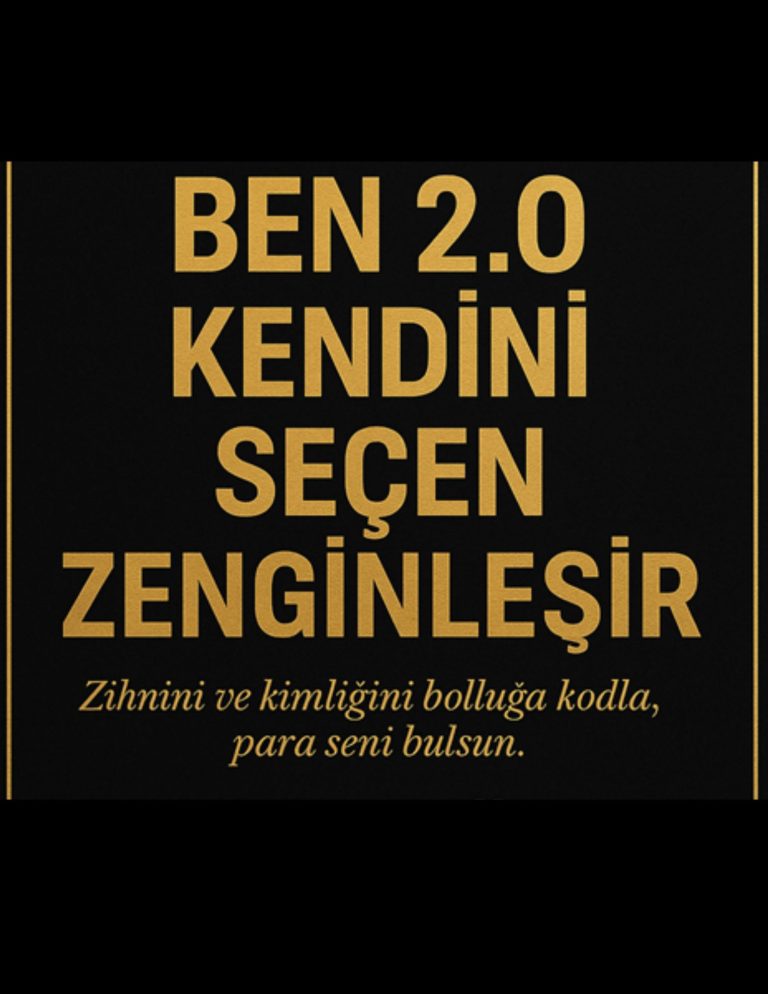BEN 2.0 Kendini Seçen Zenginleşir: Zihnini, Kimliğini Zenginliğe Kodla