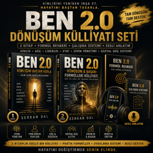 Ben 2.0 Dönüşüm Külliyatı Seti: 2 Kitap+ Sesli Anlatım MP3 + Dönüşüm Formülleri